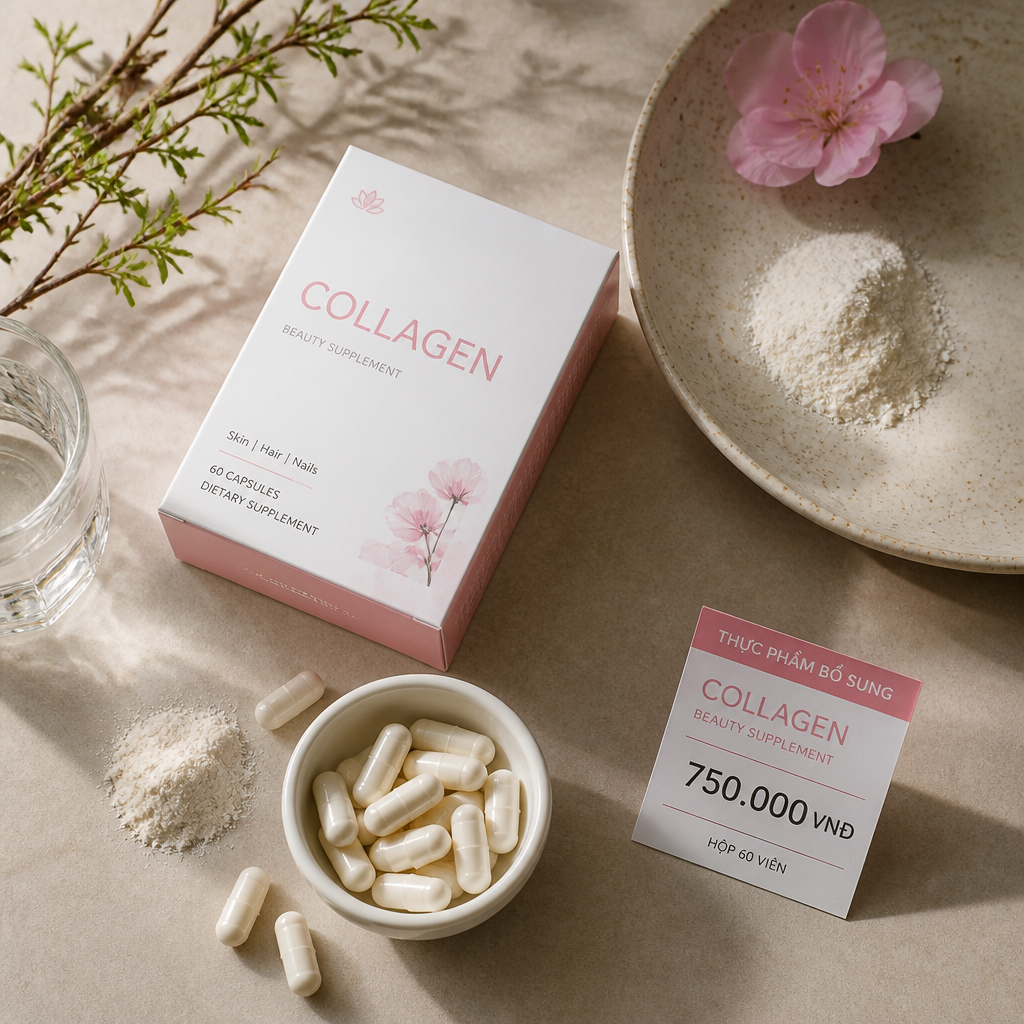 Chi phí viên uống Collagen