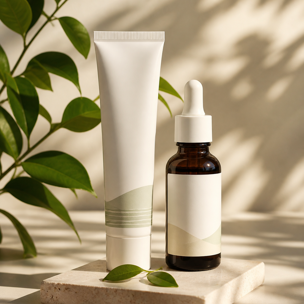 Bộ sản phẩm chăm sóc da của Hera Beauty với thành phần tự nhiên, hỗ trợ quá trình sử dụng Retinol Tretinoin FAQ